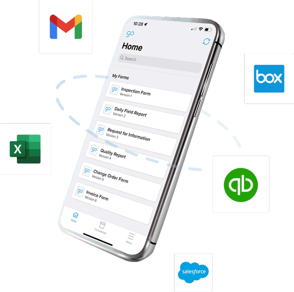 GoCanvas mobile HVAC inspections app integrations.